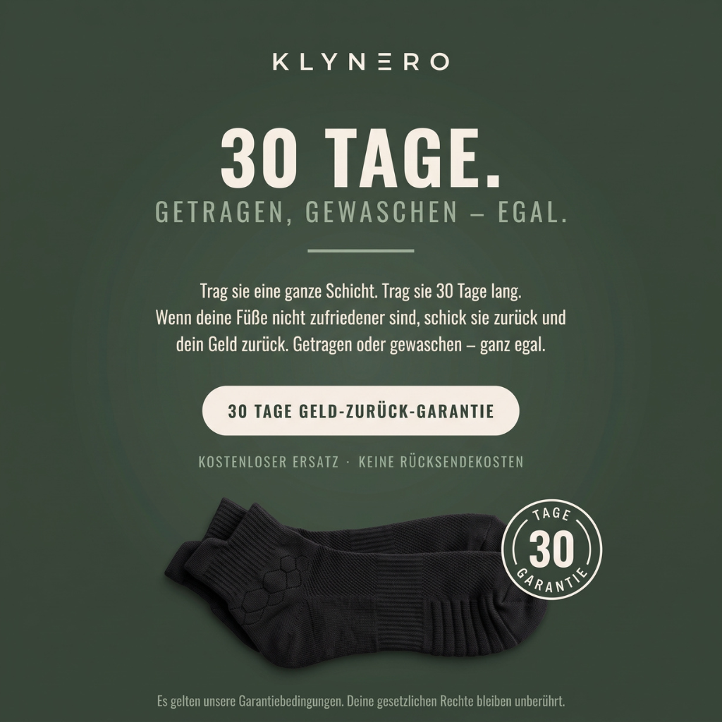 Klynero StandFest – Komfort-Arbeitssocken