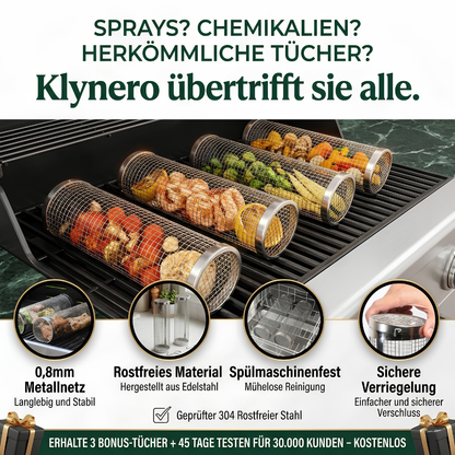 Klynero Klassischer Grillkorb