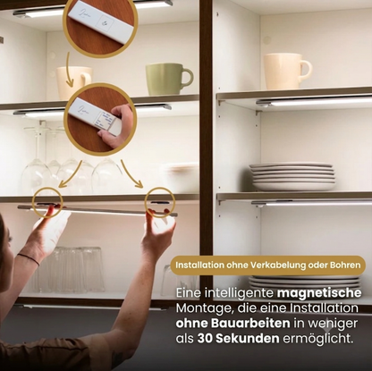 Klynero Kabelloser LED-Streifen mit Bewegungsmelder