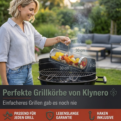 Klynero Klassischer Grillkorb