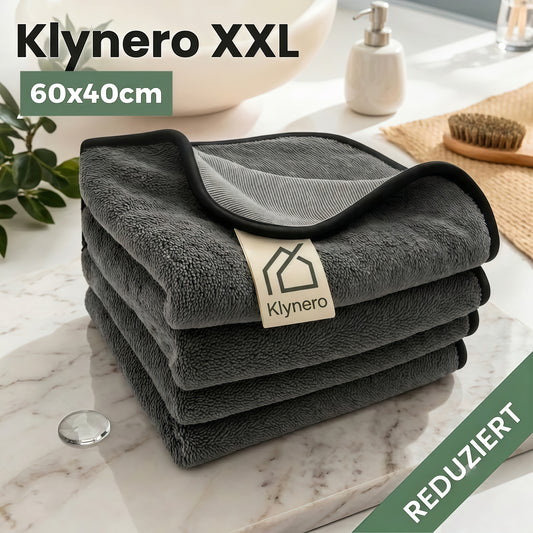 Klynero XXL (60x40cm) Streifenfreie Reinigung – nur mit Wasser